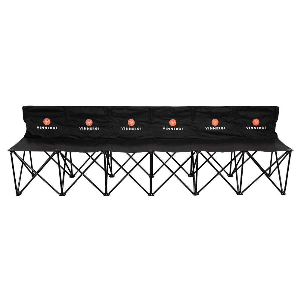 Ihopfällbar stol för sex personer