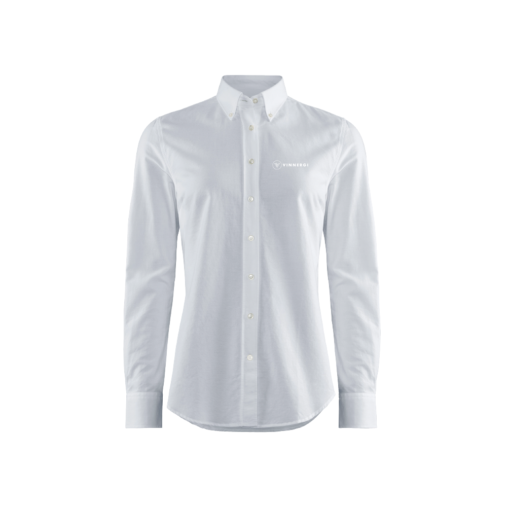 W's Porto Oxford Tailored Shirt White