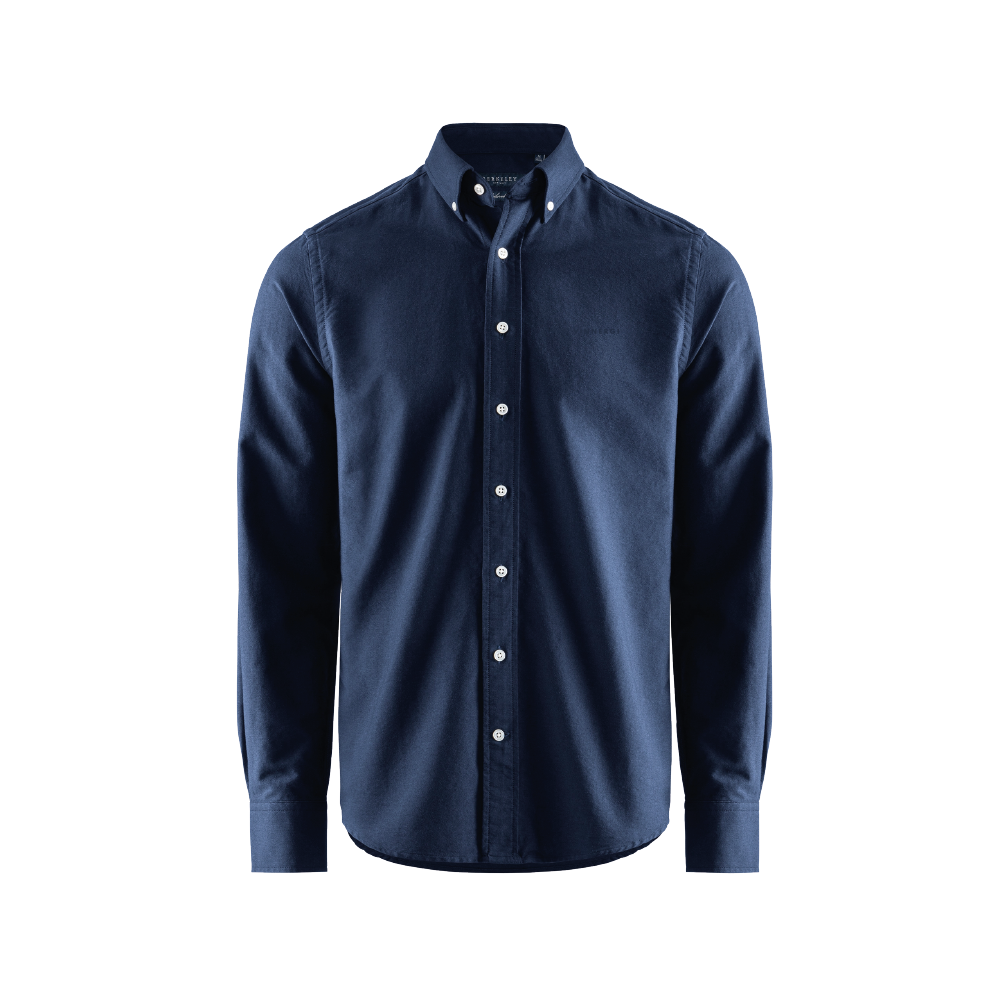 Porto Oxford Tailored Shirt Navy