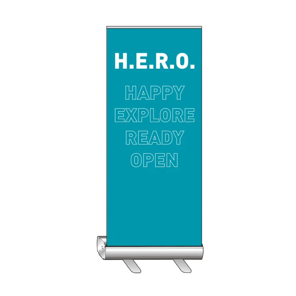 Roll Up "Brand Values", 85x200 cm