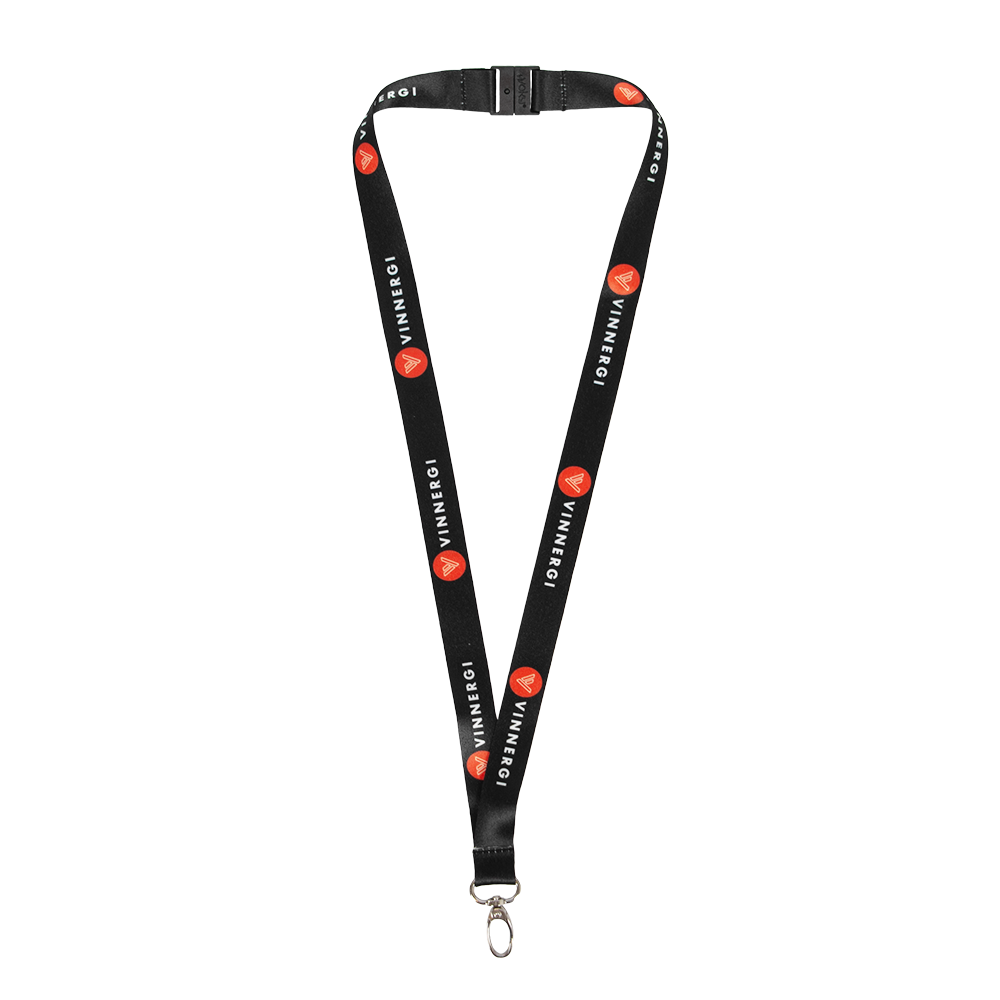 Logoband Svart med logo