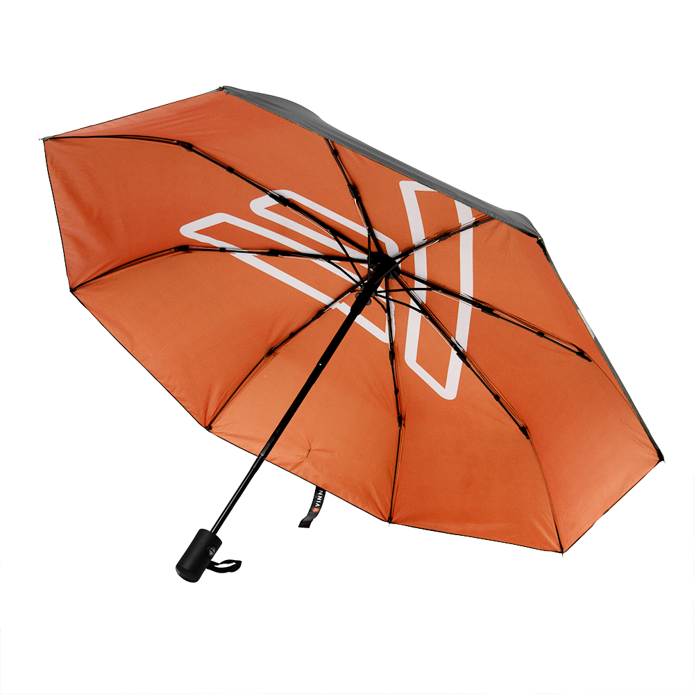 Kompaktparaply Digitaltryckt 21" Auto öppning/stängning